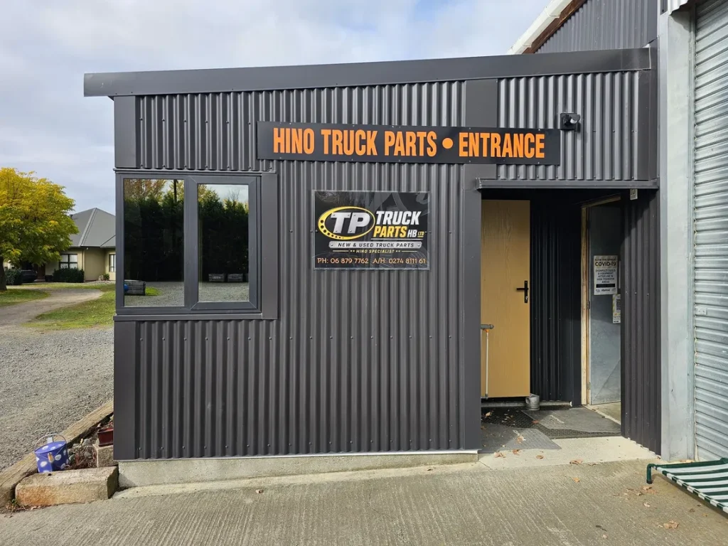Truck Parts Hawke's Bay office and truck parts sales centre in Hastings New Zealand
